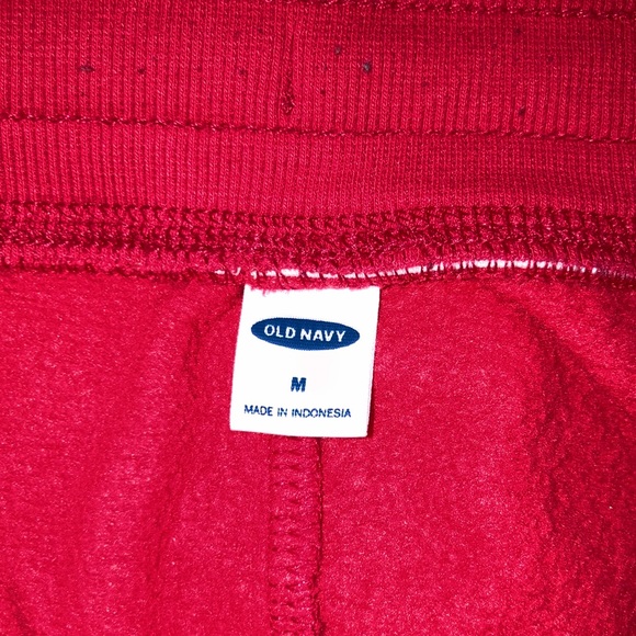 Red Daisy Sweatpants - Picture 4 of 4